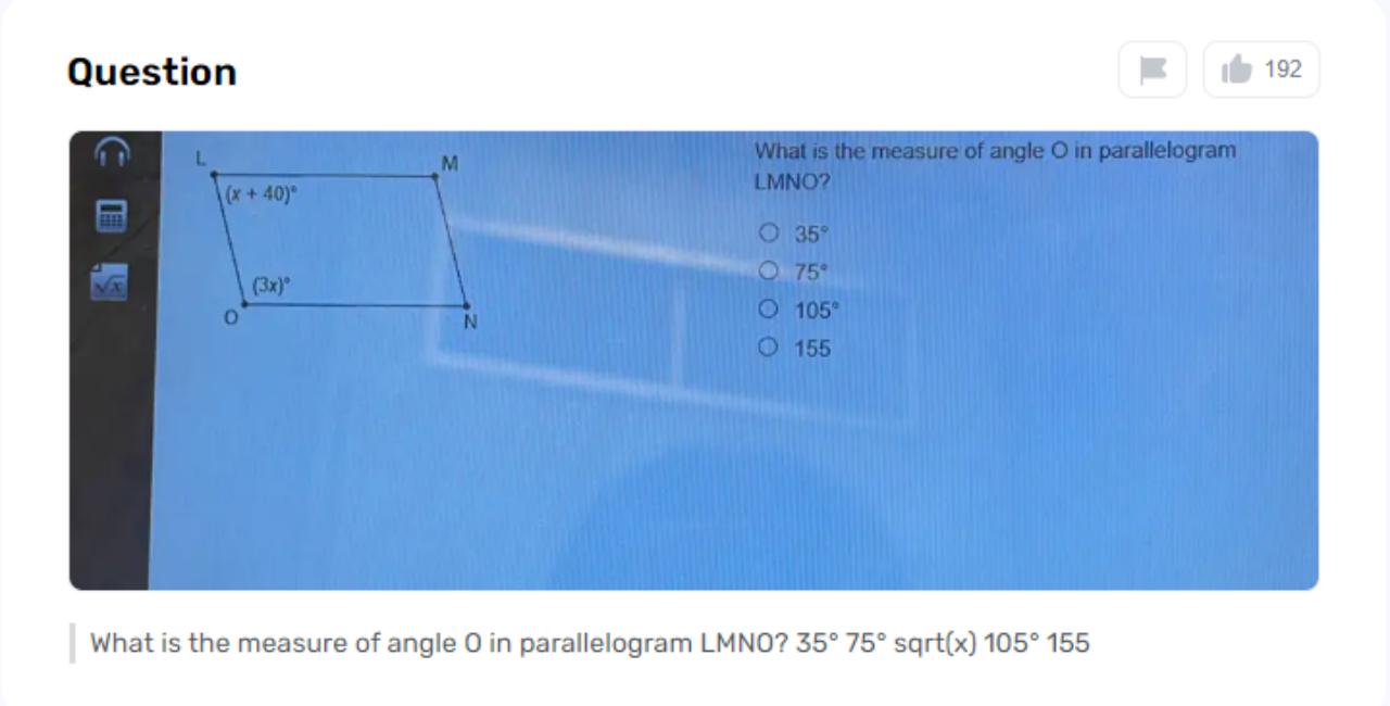 Work Smart Not Hard: Use Gauth to Find the Measure of Angle in Parallelogram